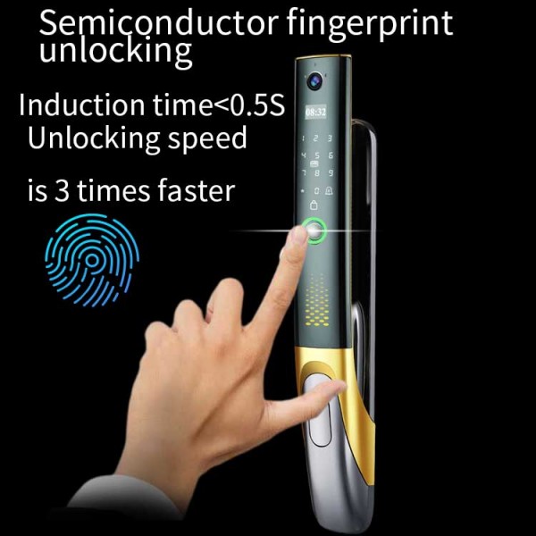 3D fingerprint lock